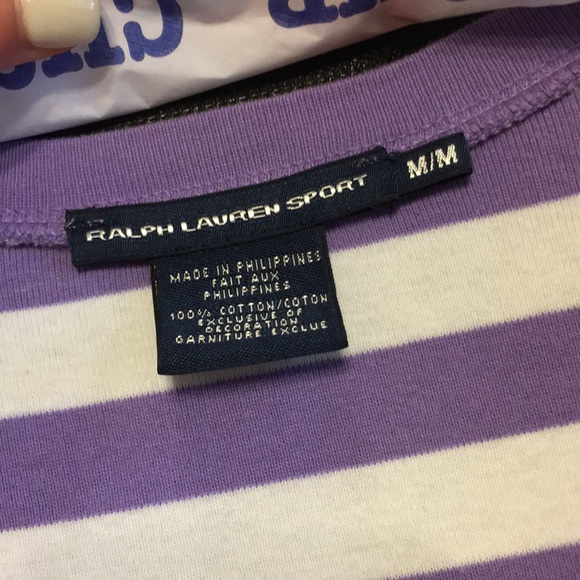 Women’s Ralph Lauren Short Sleeve V-Neck T (M) - Picture 3 of 3